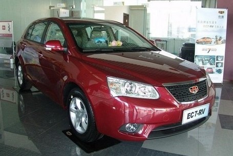 帝豪 EC7-RV 1.5L 手動(dòng) 標(biāo)準(zhǔn)型 2012款